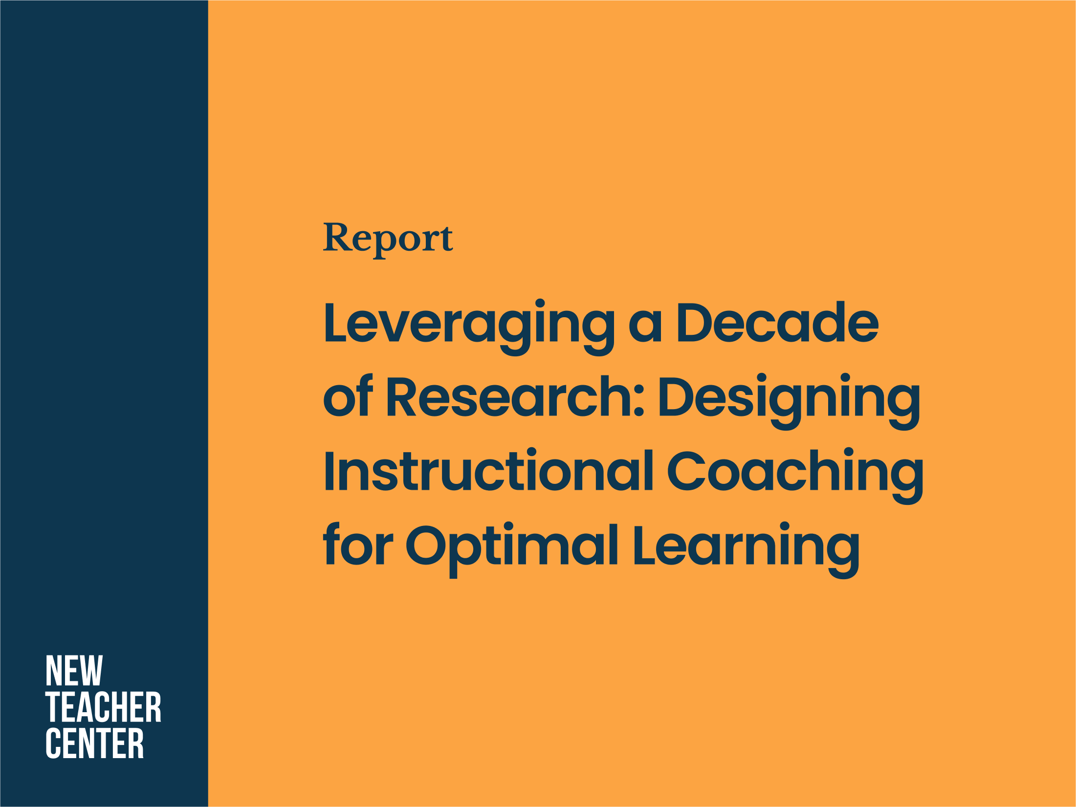 Leveraging a Decade of Research: Designing Instructional Coaching for Optimal Learning Cover